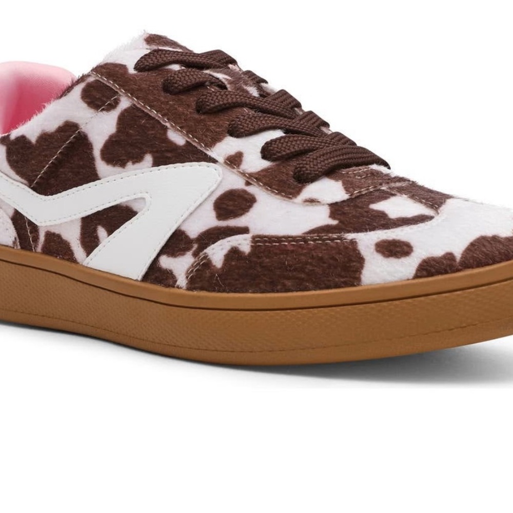 NIB DV by Dolce Vita Brown and White Sneakers